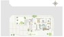 間取り図 外構付き1階平面図●外構付●太陽光発電●LDK約23.9帖/床暖房付●キッチン/IH、食洗器、カップボード、パントリー●浴室換気乾燥暖房機●エアコン1台付き（LDK）