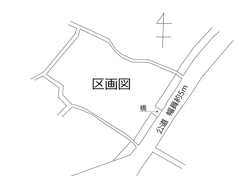 区画図 日当たり良好