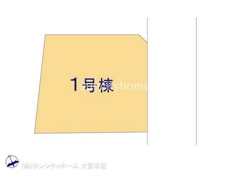 区画図 図面と異なる場合は現況を優先