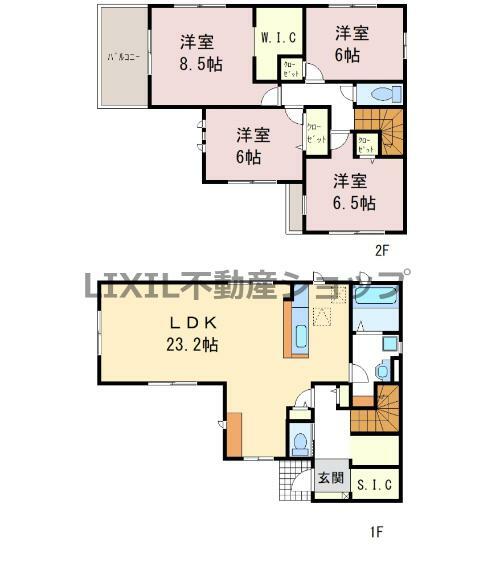 【間取り図】間取り図です。