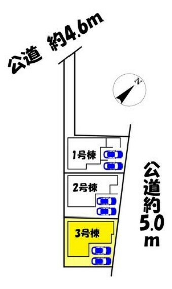 区画図 3号棟