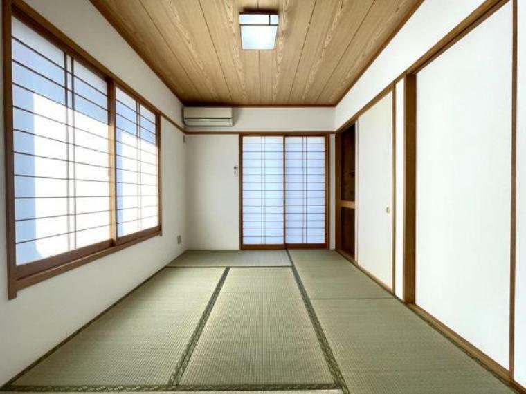 和室 畳は表替えもしているので、綺麗な状態です。