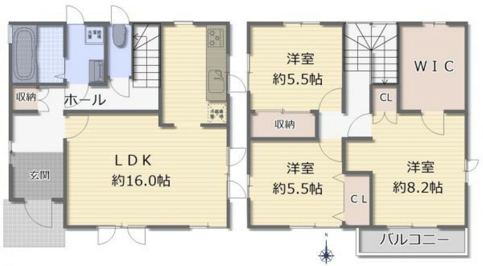 間取り図 《間取図》