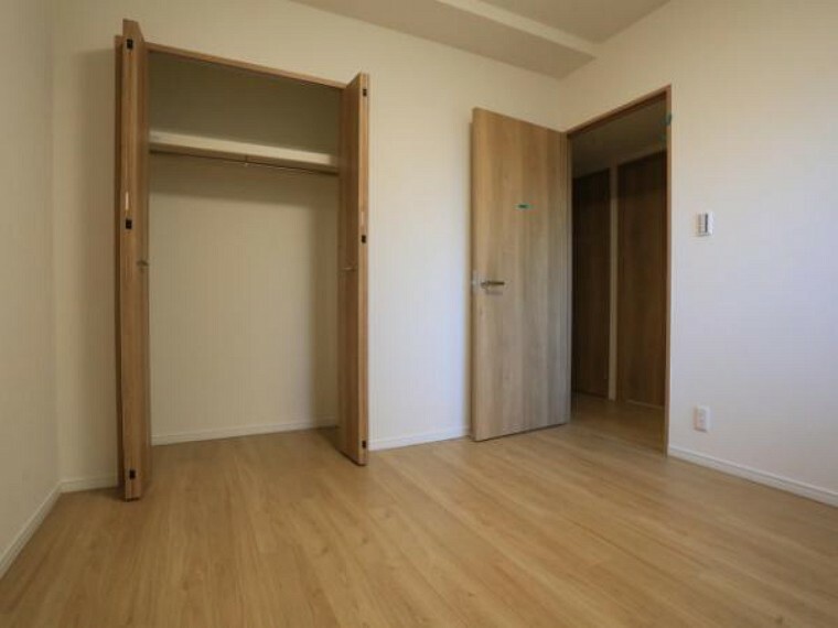 収納 各居室にクローゼットがあり、洋服ダンスなどを置く必要がないのでお部屋を広く使えます。