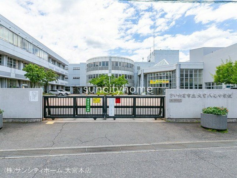 中学校 さいたま市立大宮八幡中学校 撮影日（2022-07-08）