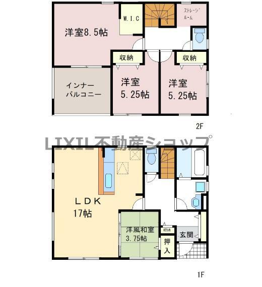 間取り図 【間取り図】間取り図です。