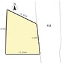 区画図 土地面積約51.12坪、建築条件はございませんので、お好きなハウスメーカーで建築が可能。