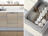 【食器洗い乾燥機（設備画像）】 ■家事の効率UPに一役買ってくれる食洗機は手荒れも軽減し節水も実現してくれます。