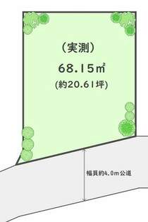 区画図　68.15平米