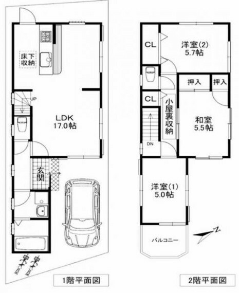 間取り図 【間取り図・図面】間取り図