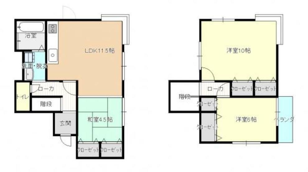 間取り図 リフォーム後間取り図