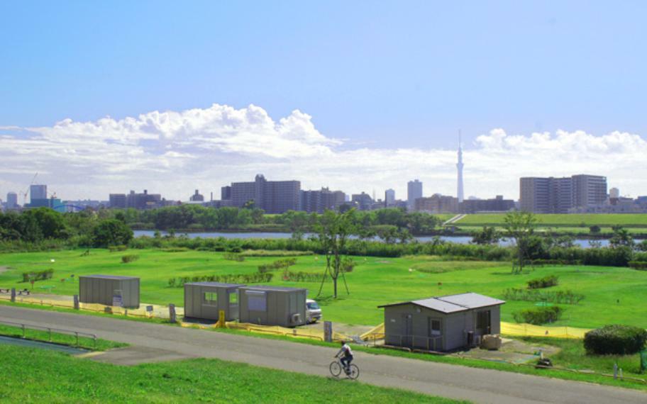 公園 【公園】一般社団法人河川健康公園機構扇ゴルフ練習場まで499m