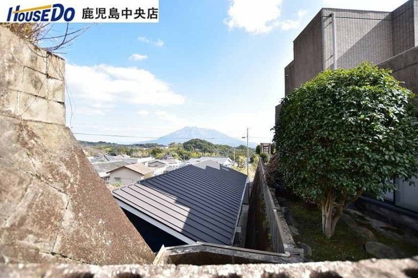 現況写真 【眺望】敷地から桜島の眺望可能です！