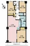 間取り図 3LDK、専有面積67.44m2、バルコニー面積5.15m2