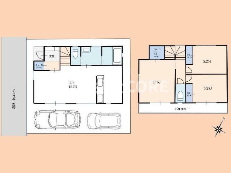 建物参考プランございます！建物の選択肢が広がる整形地・平坦地です。