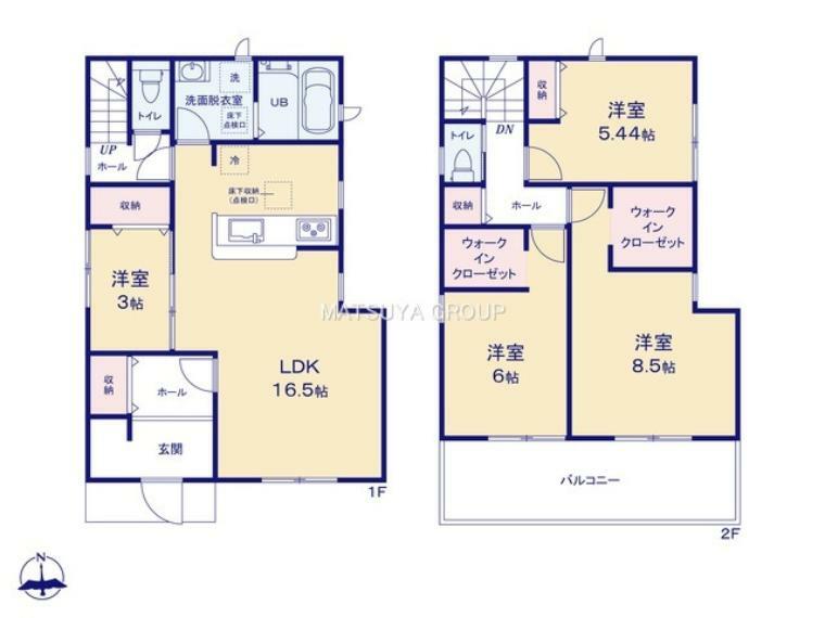 間取り図 4LDK＋WIC