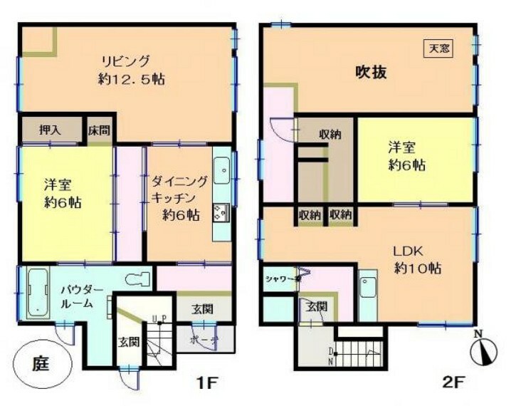 間取り図 ■2世帯としても3LDKの1世帯としても利用可能です。