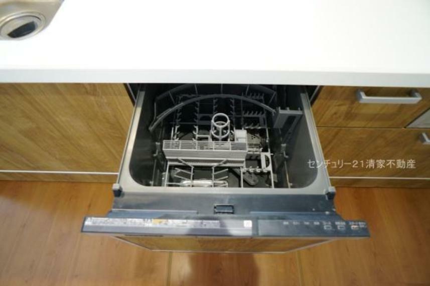 キッチン 3号棟:忙しい奥様に嬉しい食洗機完備！（2024年02月撮影）