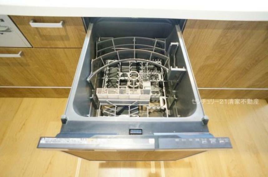 キッチン 2号棟:忙しい奥様に嬉しい食洗機完備！（2024年02月撮影）