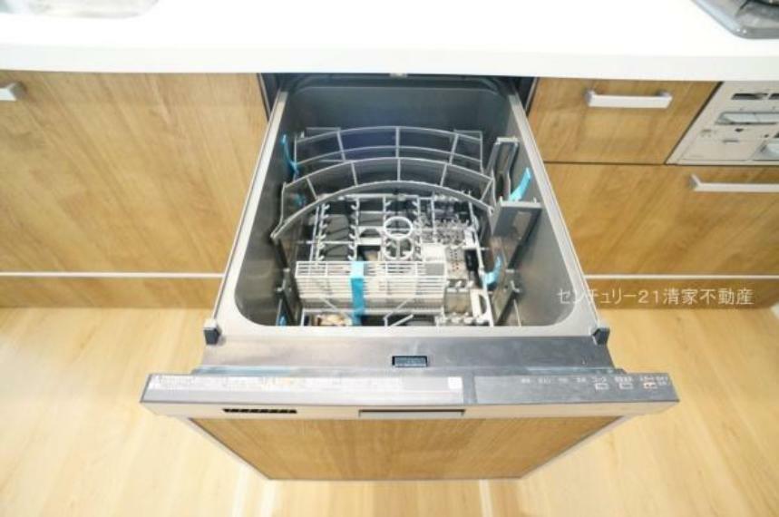 キッチン 4号棟:忙しい奥様に嬉しい食洗機完備！（2024年02月撮影）