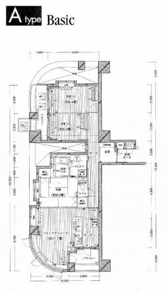 間取り図 【間取図】3LDK