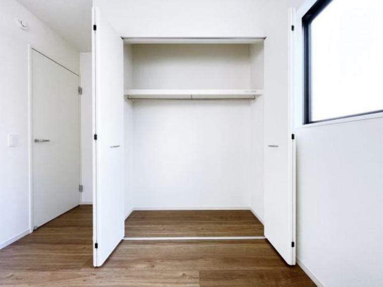 収納 （1階納戸・クローゼット）全居室収納スペースをご用意！お部屋を広くお使い頂けます！