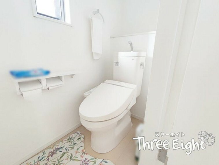 トイレ トイレは1階と2階の各階に設置されています。ウォシュレットも完備です