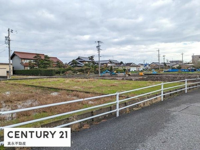 現況写真 北側からみた土地です