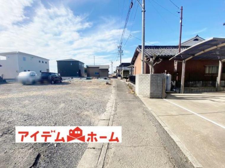 現況写真 前面道路 2024年1月24日撮影