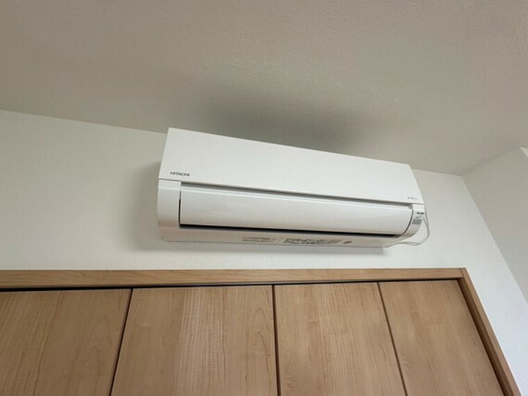 冷暖房・空調設備 エアコンも設置済みの為、ご入居後すぐに利用可能です。