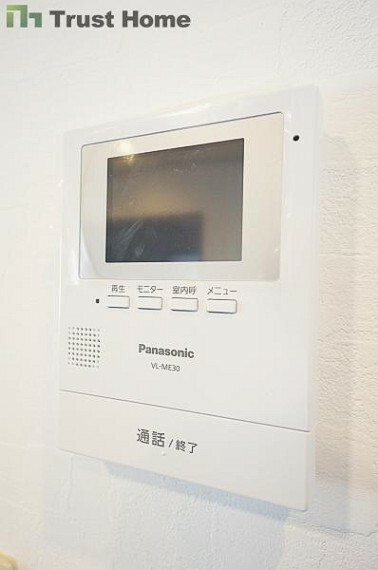 TVモニター付きインターフォン 【共用部・設備施設】防犯設備