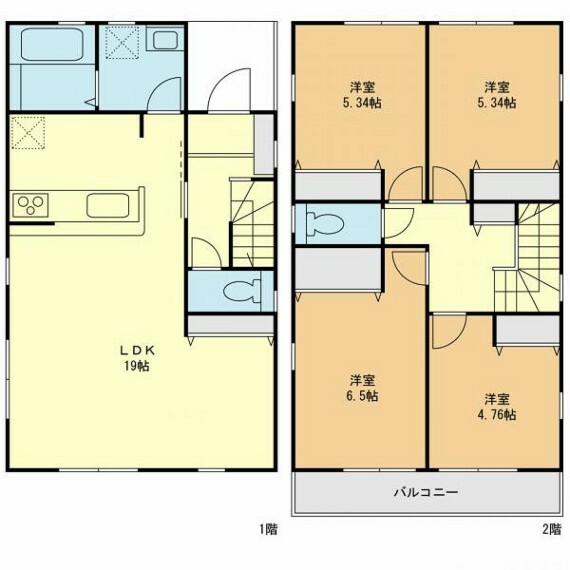 間取り図 【戸建て】間取り図