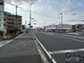 現況写真 ■現地撮影写真■前面道路25mが奈良西幹線になります。