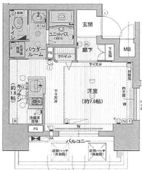 間取り図 図面より現況を優先します。