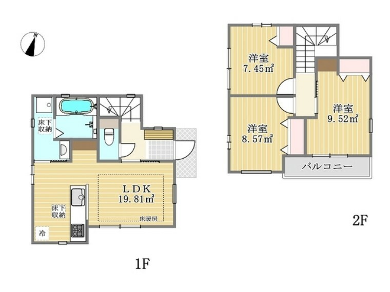 間取り図 間取り図■日野市栄町2　新築一戸建て■