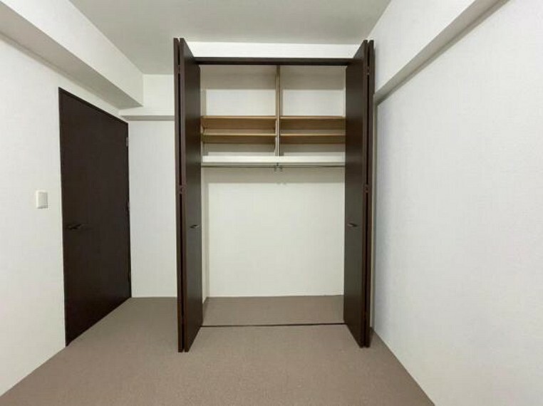 収納 各部屋を最大限に広く使って頂ける様に全居室収納スペース付き！