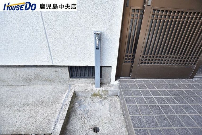 【外水栓】令和5年4月1日撮影玄関横に水栓があります！