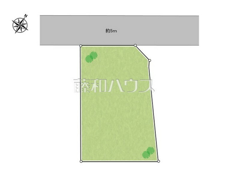 区画図 全体区画図　【昭島市緑町2丁目】