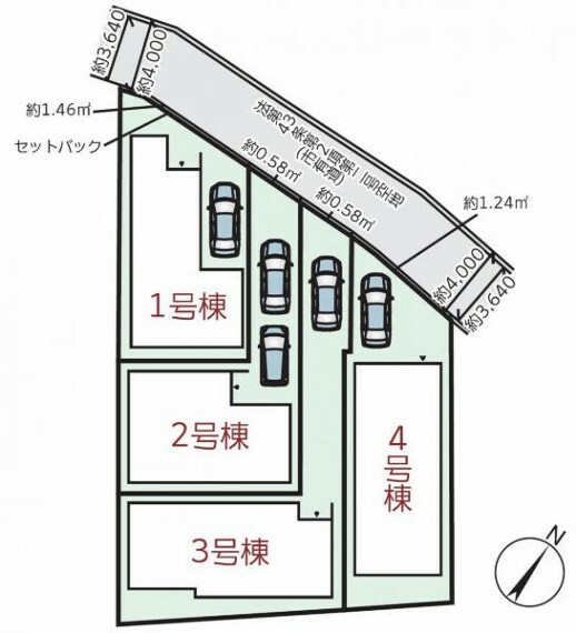 区画図 【間取り図・図面】区画図