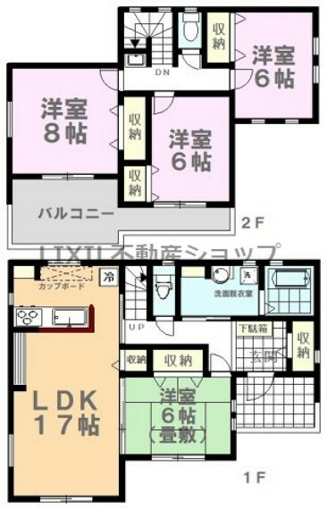 間取り図 【間取り図】間取り図です。