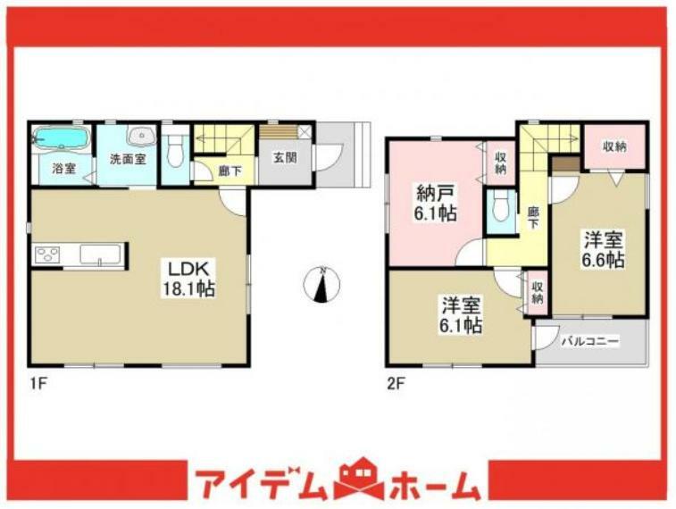 間取り図 ●2号棟間取り●