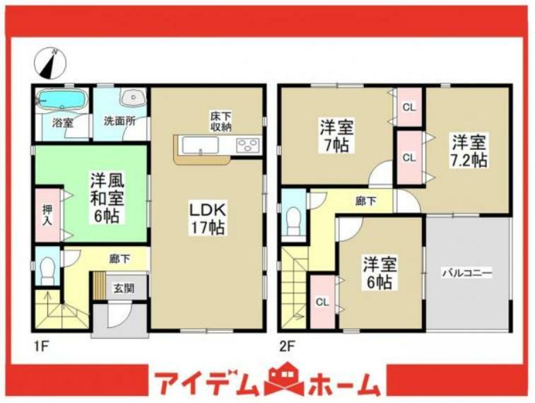 間取り図 ●4号棟間取り●