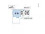 区画図 【配置図】駐車場は3台並列駐車可能となりました。