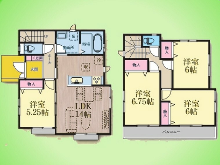 参考プラン間取り図 参考プラン