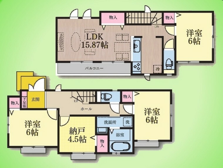 参考プラン間取り図 参考プラン