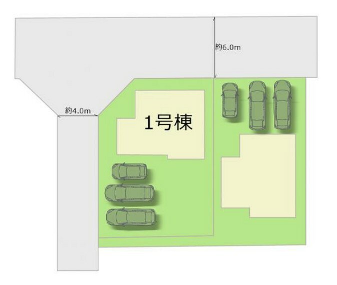 区画図 全2棟・お気軽にお問い合わせください！