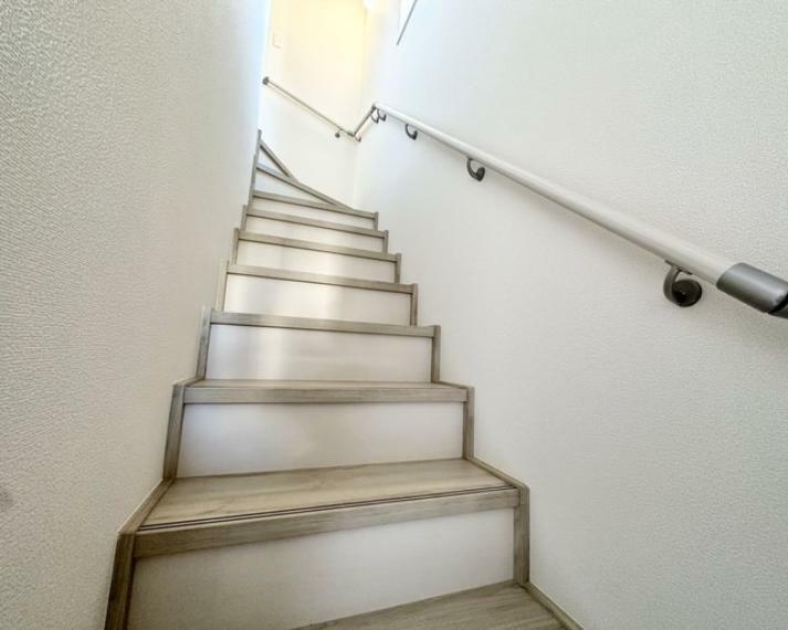 バリアフリーな階段。