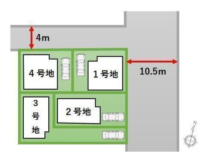 区画図 区画図 現地内覧できます