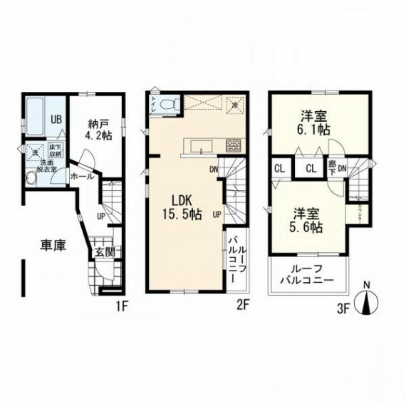 間取り図 2SLDK