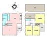 間取り図 広さ、日当たり、設備面、周辺環境などなど、実際に物件を見てみないと分からない魅力があります！まずはお気軽にご見学くださいませ